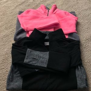Fleece pullovers